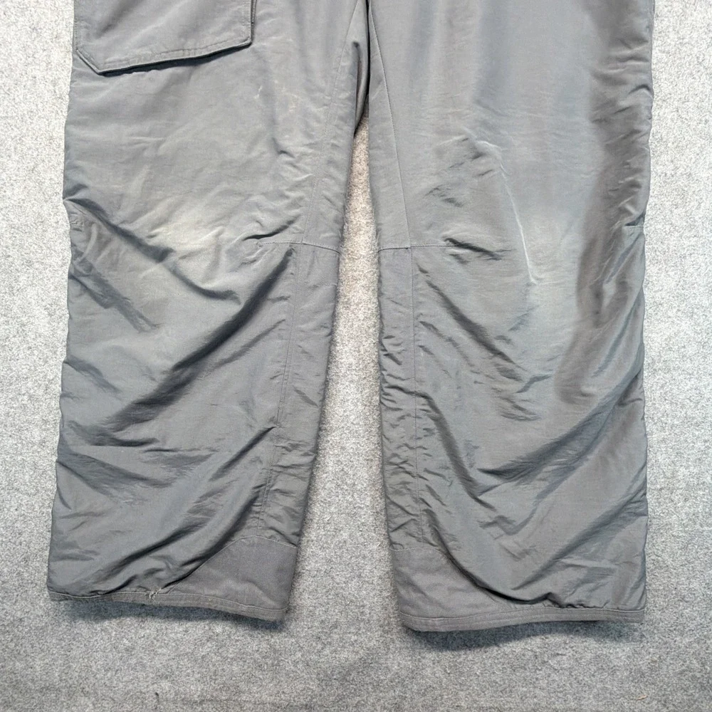 North Face Hyvent Ski Snow Cargo Pants Men's XL Gray Snowboard Baggy Sportswear